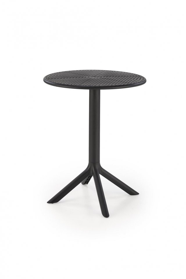 CALVO Apaļš galds,melns