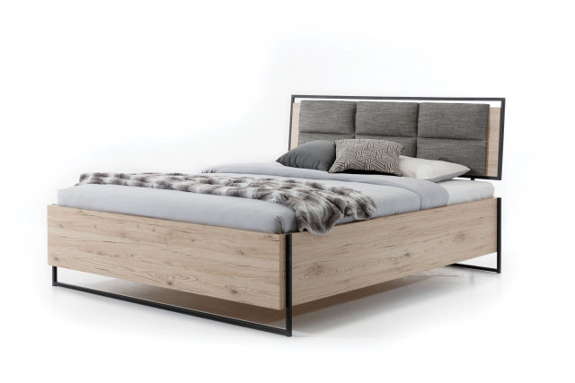 GLASSLOFT GLLP-140x200 Двуспальная кровать с ящиком для белья Premium Collection