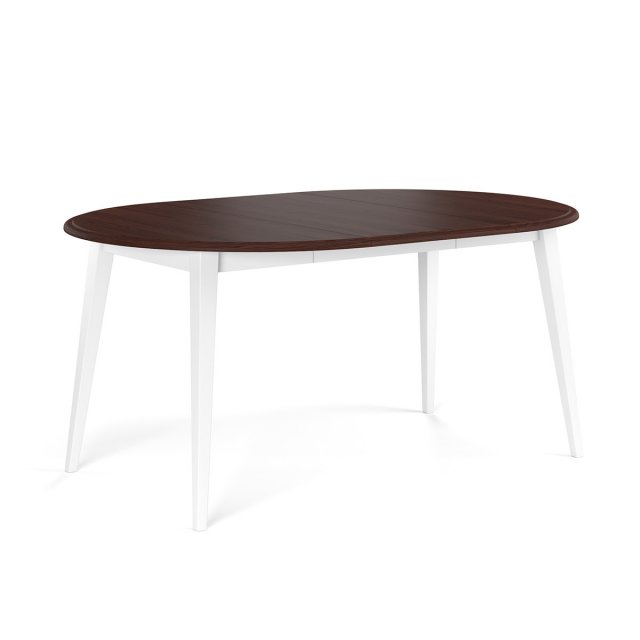 Belluno Elegante PL041B/O_50 (110+50 cm) Apaļš galds izvelkams