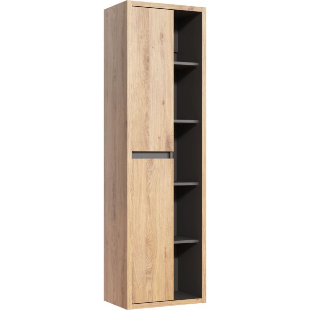 DEVON 801 Hängeschrank,Hochschrank Badezimmerschrank mit 2 Türen