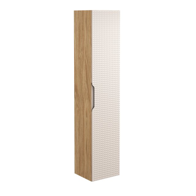 Luxor Beige 80-01-1D Hängeschrank,Hochschrank Badezimmerschrank