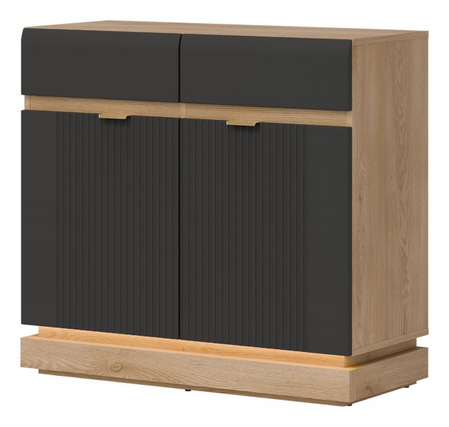 MILTON-ML 02 Kumode,Cremona torro oak/anthracite matt