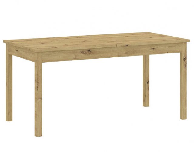 INTER W160-230/H77/D80 cm Esstisch ausziehbar,Eiche artisan