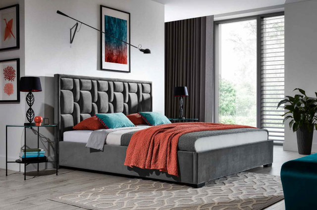 66-Var. 140x200 Двуспальная кровать с основанием для матраса Premium Collection