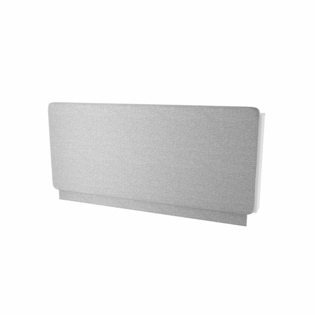 CP- 12 Upholstered headrest 140 for CP-01 (Grey with white shelf)