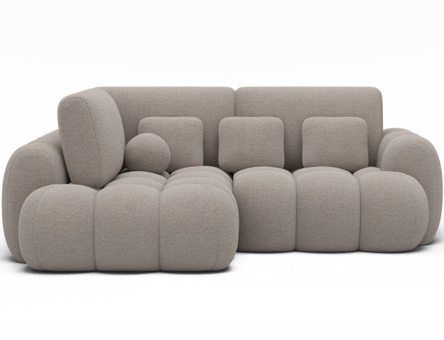 COZ Corner sofa (Royal 18 Beige bouclé)