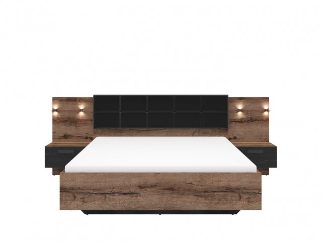 Kasel LOZ/160/A+W 160x200 Divguļamā gulta ar redelēm