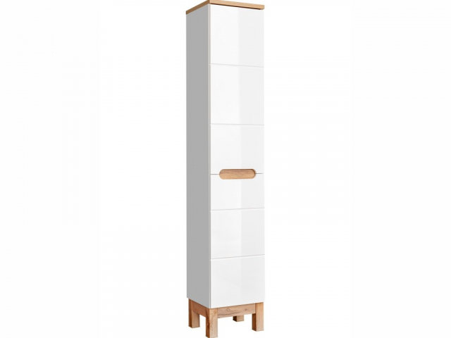 Ilab 804 Стоячий шкафчик для ванной комнаты с корзиной