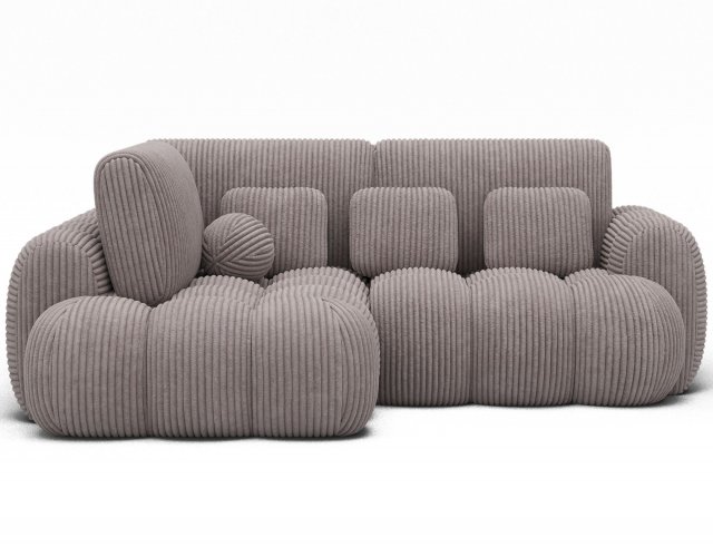 COZ Ecksofa (Modullo 03 Grau velour)
