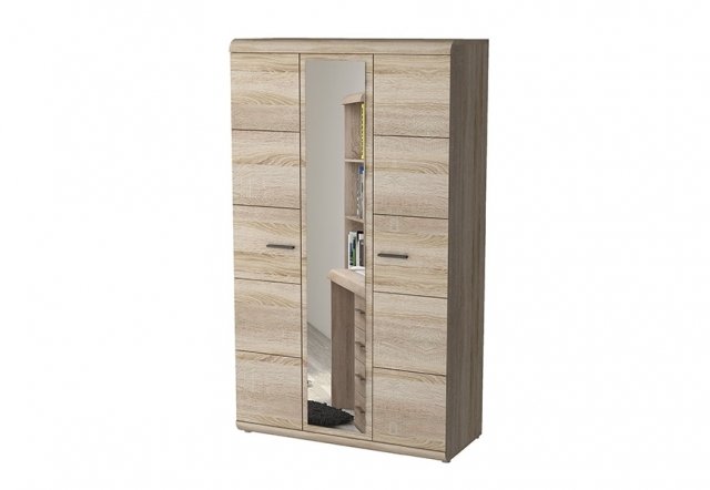 Laslink SZF 120 sonoma oak 3-durvju skapis