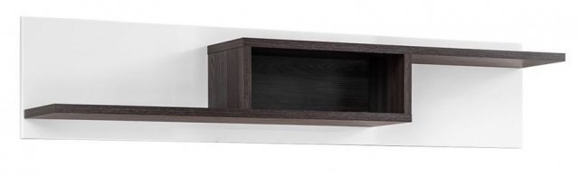 Cross PW Shelf Brown/white mat