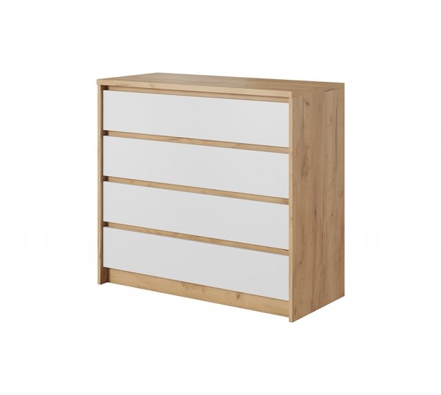 XELO F Kumode Craft zelta ozols/balts mat