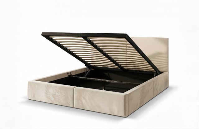 29282,140x200 Bed with box (Cashmere)