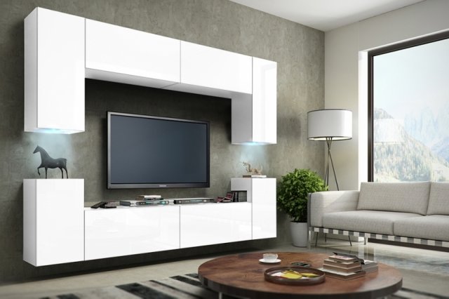 Concept 1 Sekcija White mat/white mat