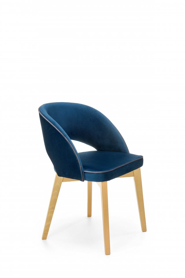 MARINO chair, color: velvet - MONOLITH 77 (dark blue)