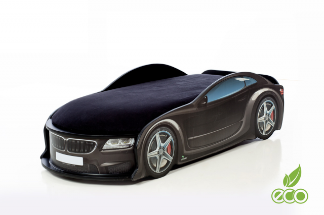UNO- Beta B.M.W. Gulta auto bērniem ar matraci Standard