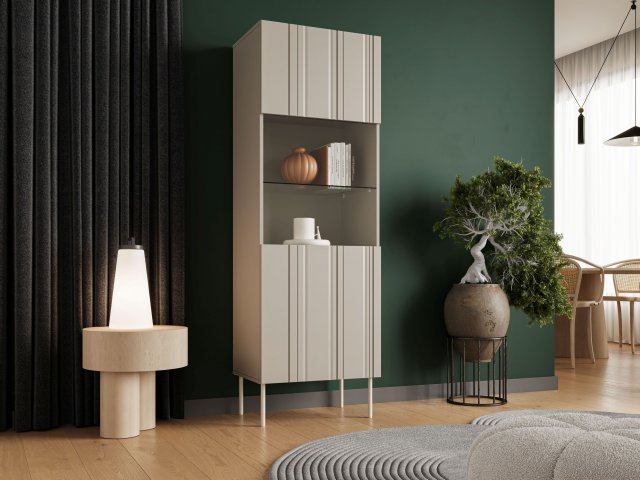 Camis WIT 60 beige Vitrīna