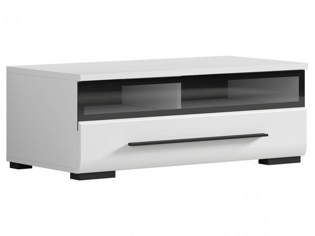 Fever RTV1S/3/10/S TV cabinet white mat/white gloss
