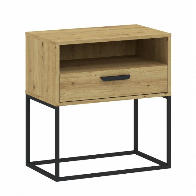 NEW-Trend 4 Bedside,artisan oak