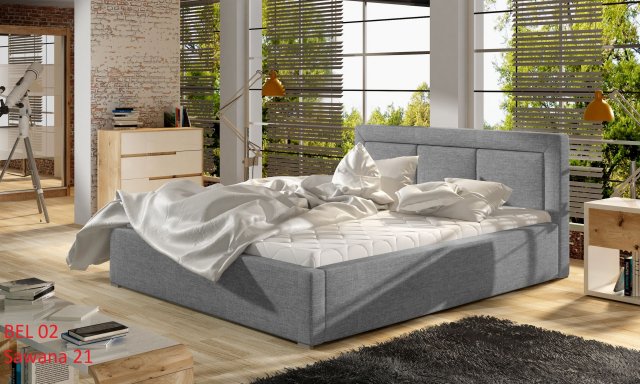 BEL-02 ST-MET 180x200 Bett (Sawana 21)