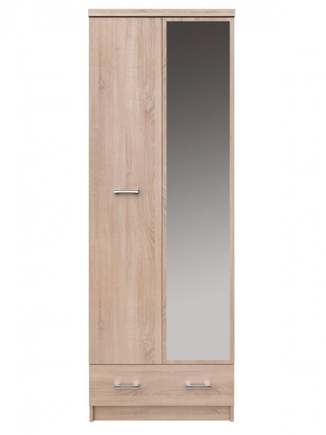 Top-Mix SZF LUS 2D1S/60 Kleiderschrank,Sonoma