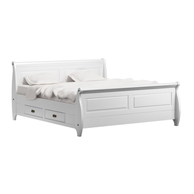 Toscania 140x200 Bed with drawers
