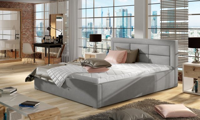 ROS-00 ST-MET 180x200 Doppelbett mit Bettkasten