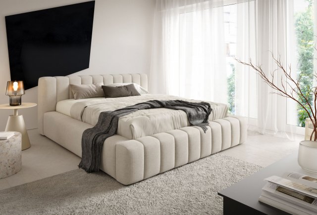 Frodo Low Met 160x200 Кровать с ящиком для белья 