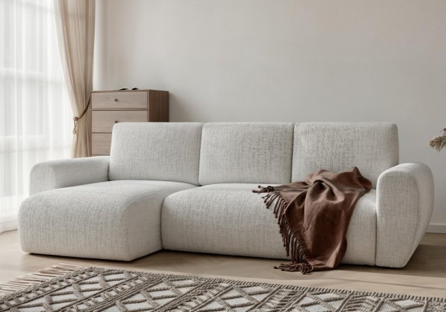 Coral Perfect NAR Corner sofa (CORAL 15 Ecru)