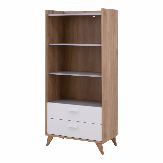 MOOD MD-03 Bookcase with two drawers