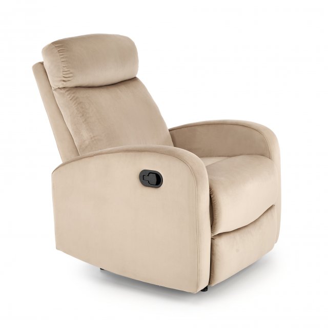 WONDER recliner with rocking function, beige