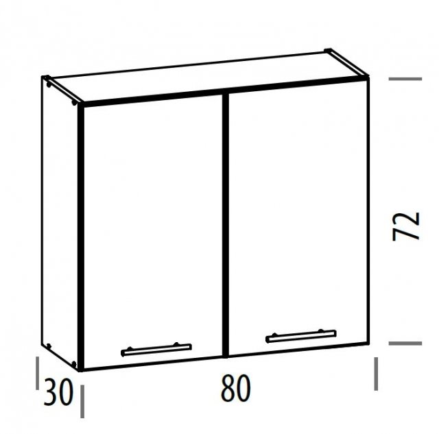 TIFANY T11/G80 Hängeschrank