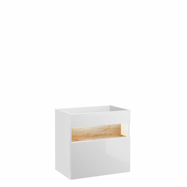 Bagama 820 Шкаф навесной для ванной под раковину (white)