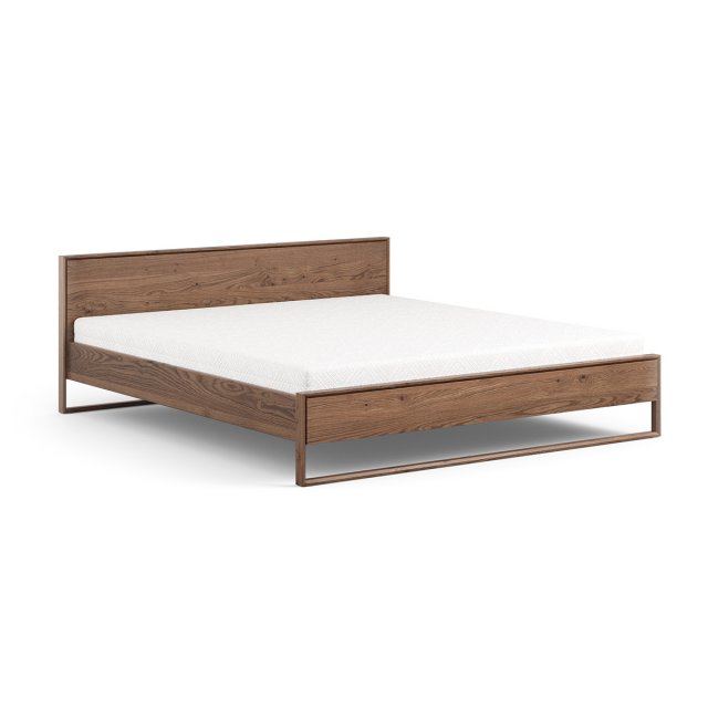 Adria- PRHADRIA160x200DD+ST160x200 Smoked oak Divguļamā gulta ar redelēm