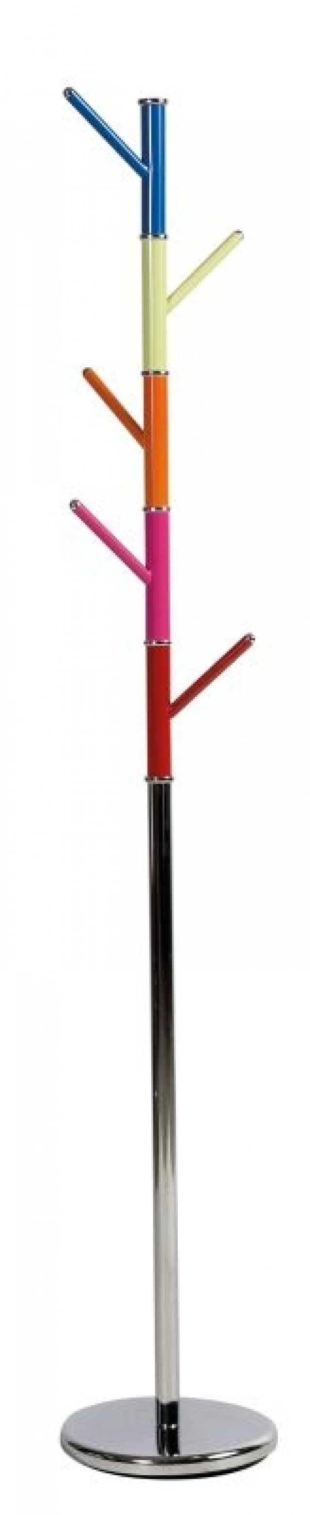 Coat stand GEO chrome/mix color