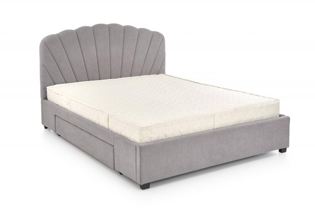 GABRIELLA 160 bed light gray