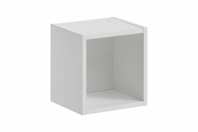 Nova-White 83-27-Q Настенный шкафчик для ванной комнаты Qubik 27x25cm