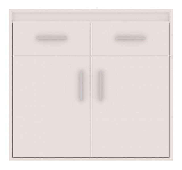 Texas 4 Chest of drawers White mat