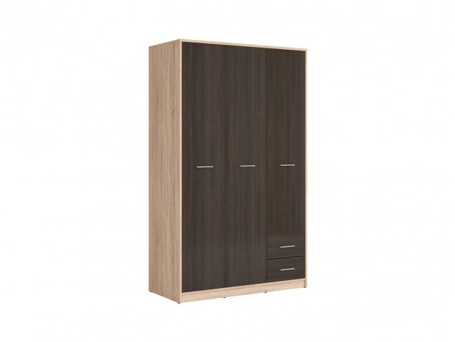 Nepo Plus SZF3D2S ozols sonoma/wenge Skapis