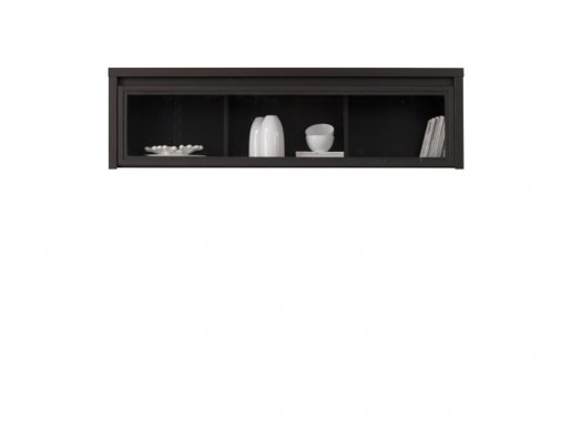 Kaspian SFW1W/140 Wall glass-fronted cabinet