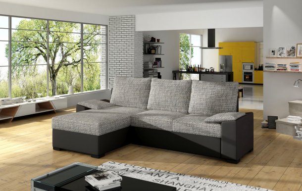 Luso LS16 Stūra dīvāns Universal L/R (Berlin 01/Soft 11)