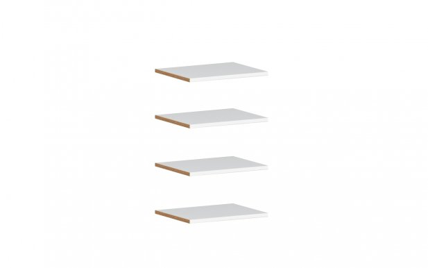 SleepBox System P do sz Shelves for wardrobe (4 pcs)