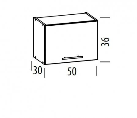 TIFANY T6/G500 Köögi seinakapp