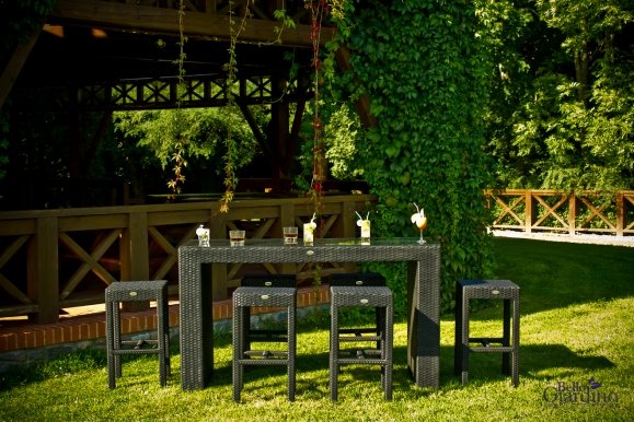 Garden furniture set GENIALE Table + 6 chairs