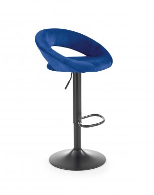 H102 bar stool dark blue