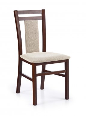 HUBERT-8 Chair dark walnut/Lars 07