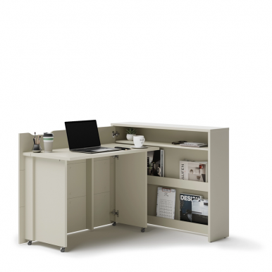 WORK- CONCEPT CW-01L Saliekamais galds-kreisais