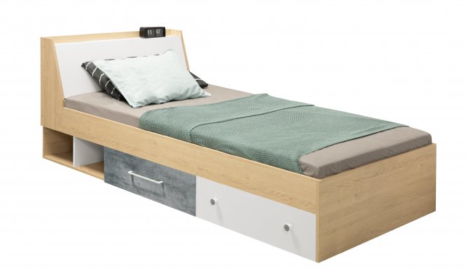 Step ST12 L/R 120x200 Bed with box