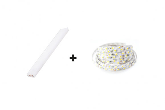 BED LED 1x L-2000 1x L-2000 - white voodi valgustus BC-05,06