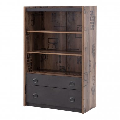 FARGO FG-05 Bookcase with a drawer